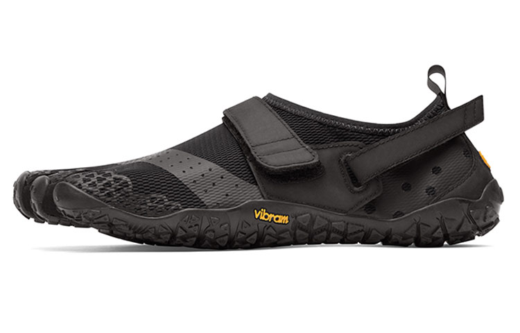 Vibram V AQUA Five Fingers Shoes Non slip Lightweight Low top Training Shoes Men's Black