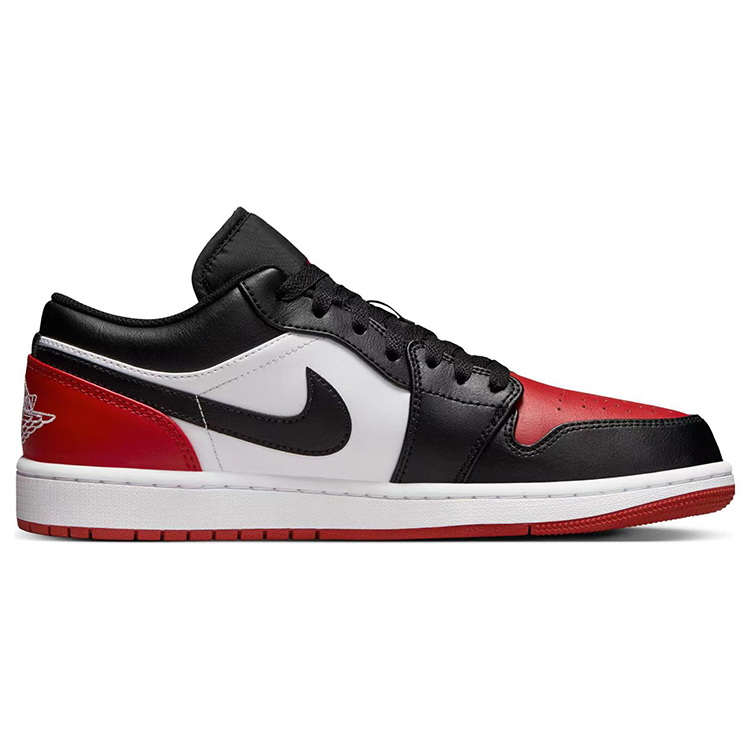 Jordan Air Jordan 1 Vintage Basketball Shoes Unisex Low Top Red/Black
