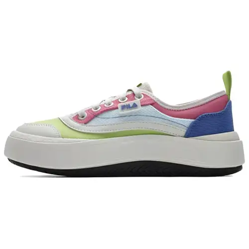 FILA JELLYFISH Shoes Slip Resistant, Abrasion Resistant, Height Increasing Low top Canvas Shoes Women's