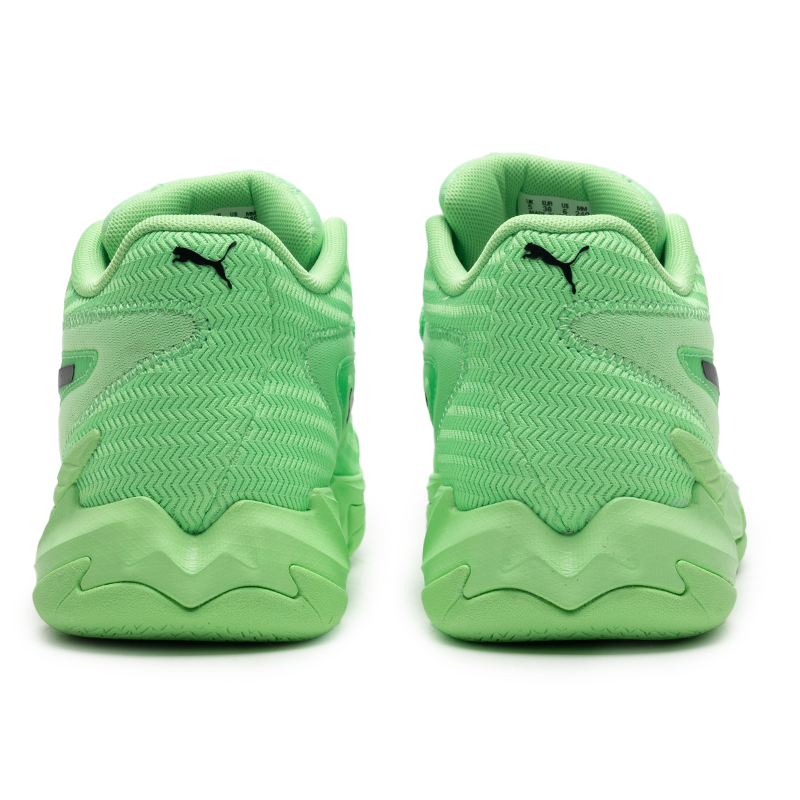 PUMA Dagger Slip Resistant Abrasion Resistant Mid top Basketball Shoes Unisex Green