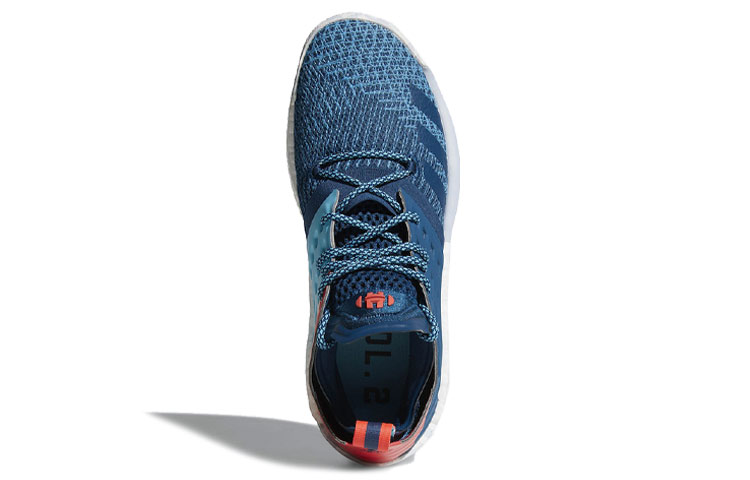 Мужские кроссовки adidas Harden Vol.2 Blue Night (синие) — фото 4