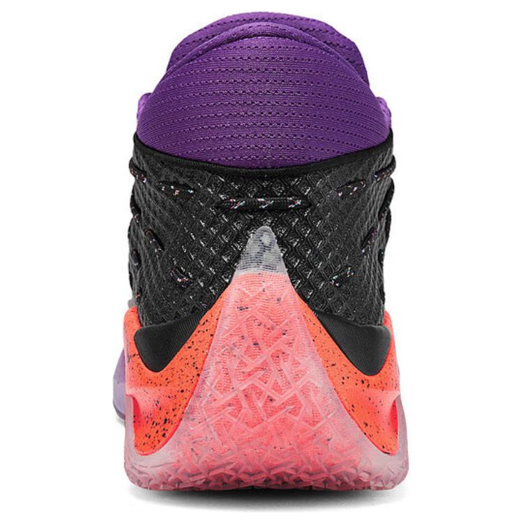Skechers SKX Reign Abrasion Resistant Low top Basketball Shoes Men’s Black Purple Red
