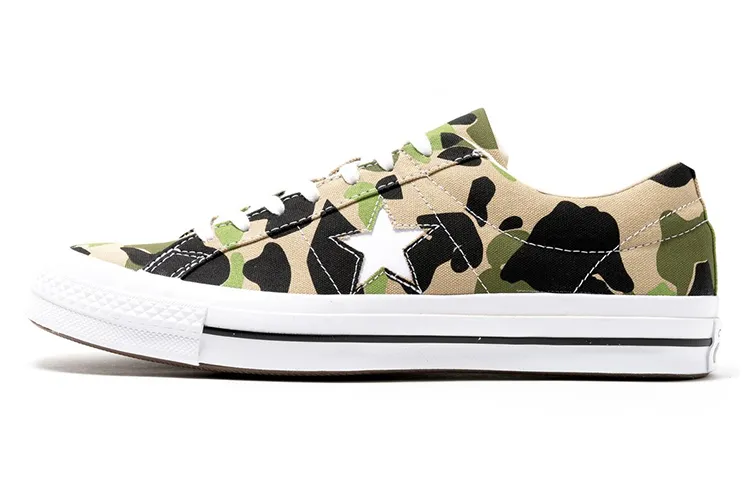 One Star Converse Low 'Archive Print - Duck Camo'