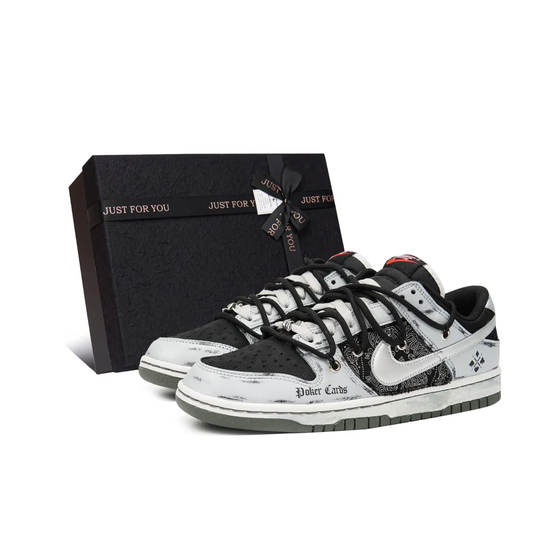 Nike Dunk Slip Resistant Abrasion Resistant Slip Resistant Abrasion Resistant Low top Skateboard Shoes Men's