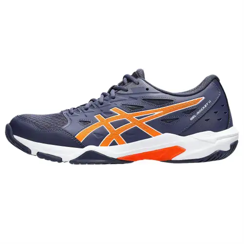 ASICS Gel Rocket 11 Indigo Fog Nova Orange