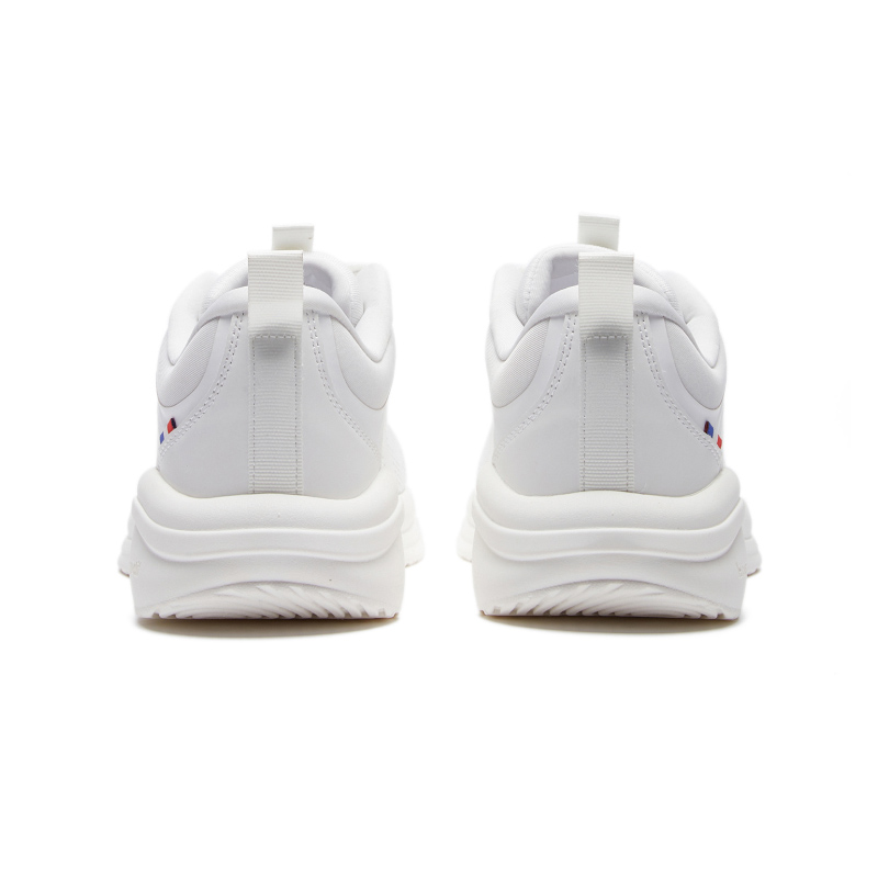 Le Coq Sportif LCS EASY RUN Cushioning Slip Resistant Low top Training Shoes Unisex White