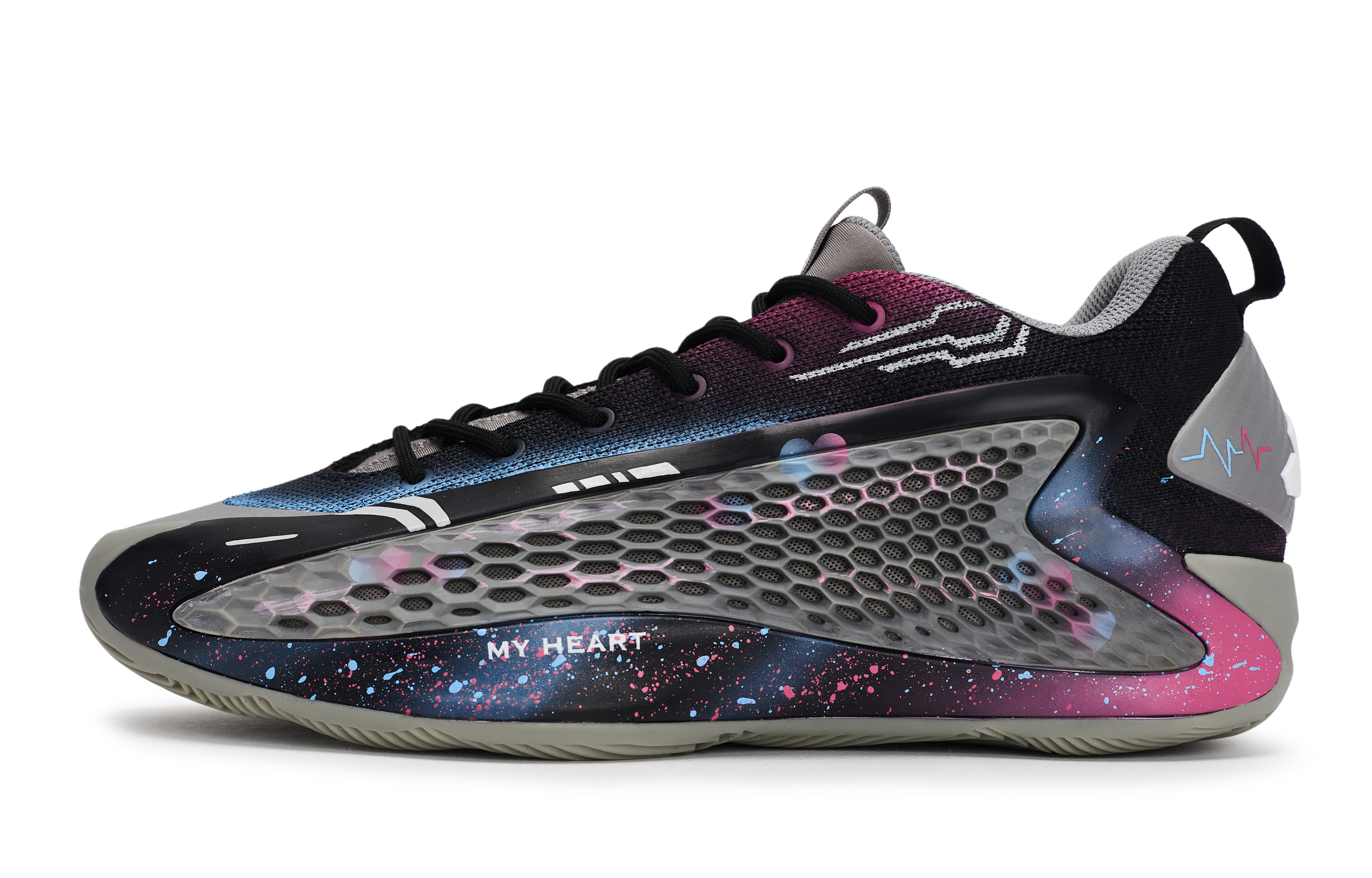 Adidas A.E. 1 811 Manufacturing, Electronic Heart, Special Shoe Box Abrasion Resistant Low top Basketball Shoes Unisex