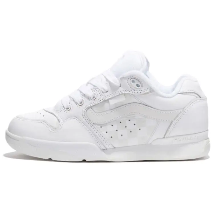 Vans Rowley XLT Leather, Suede Low top Skateboard Shoes Unisex White