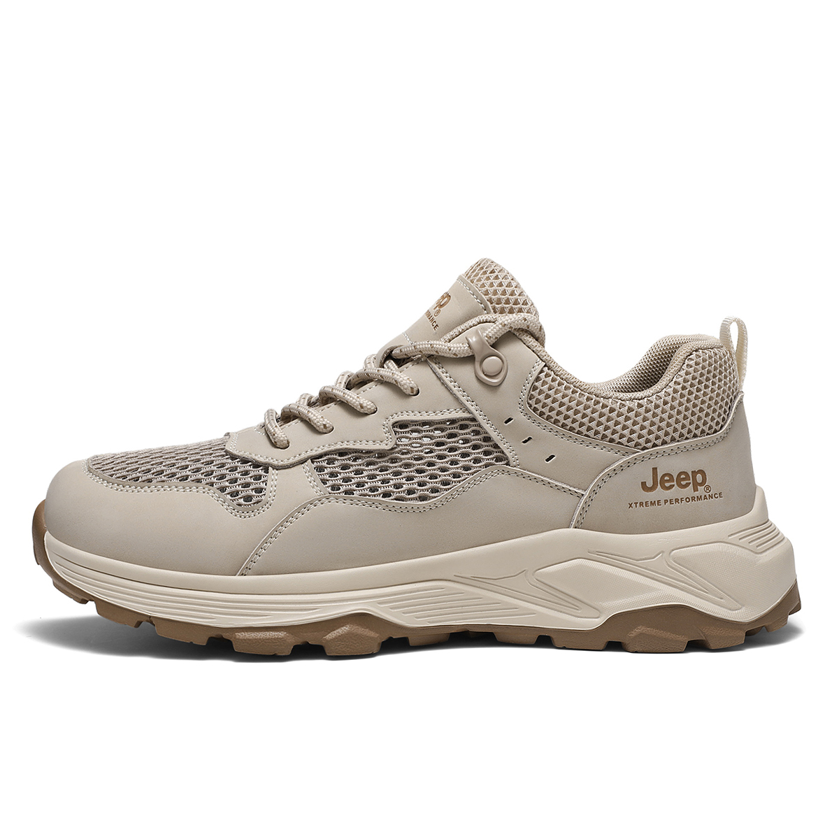 Jeep Textile, Synthetic Leather Low top Mountaineering Shoes Men’s