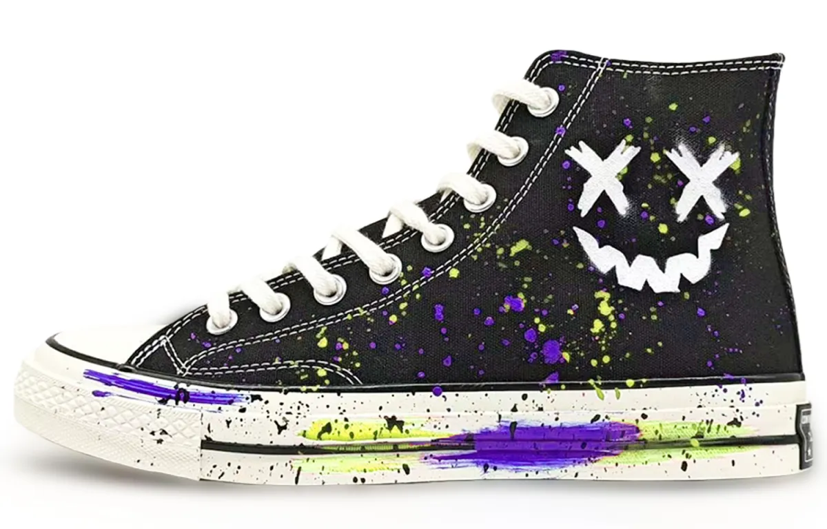 Converse Chuck 70 Abrasion Resistant High top Canvas Shoes Unisex Black