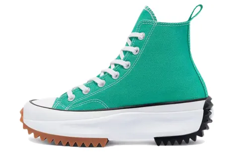 Run Star Converse Hike High 'Court Green Gum'