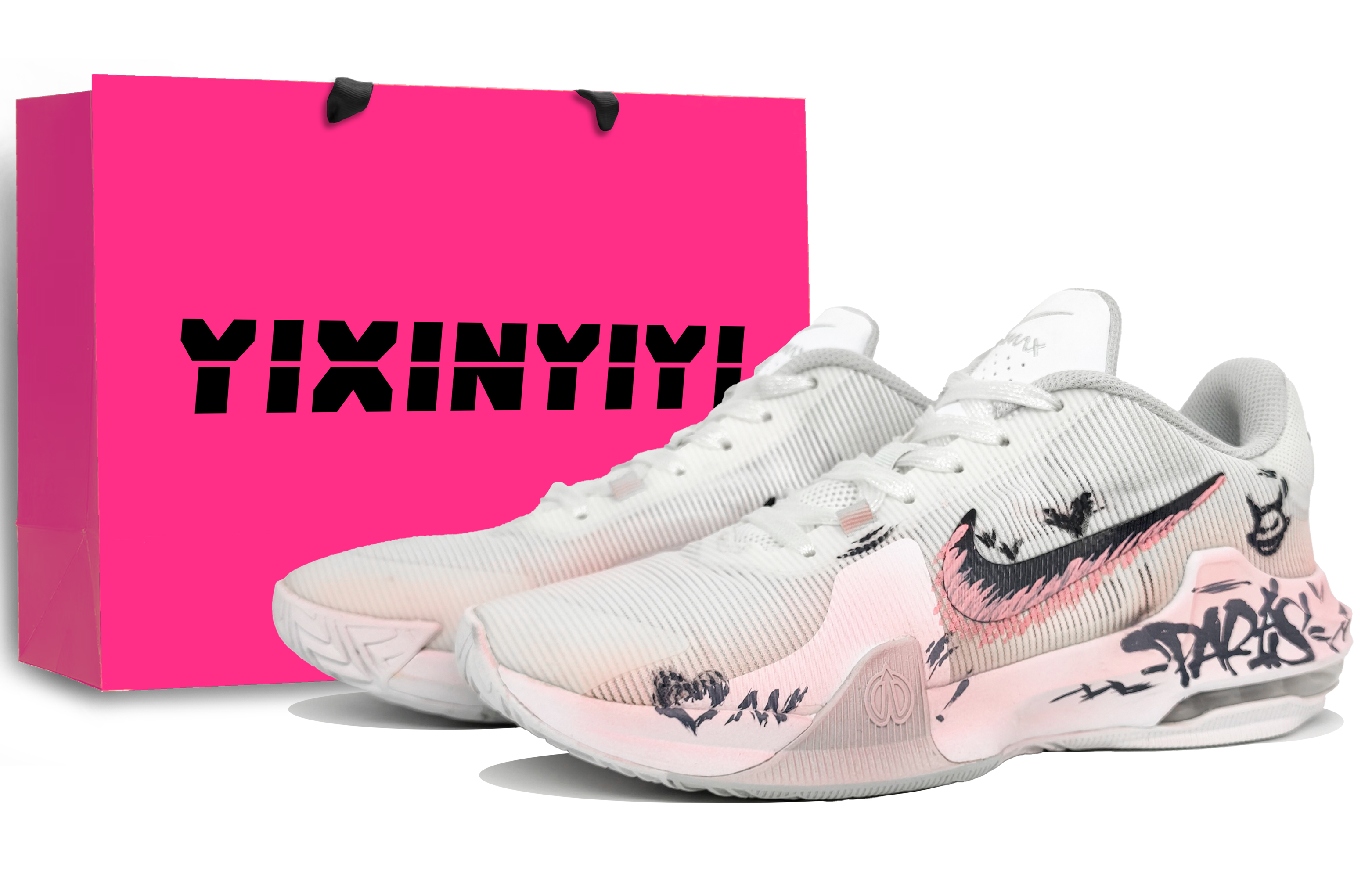 Nike Air Max Impact 4 Mid top Basketball Shoes Men’s Energetic Pink