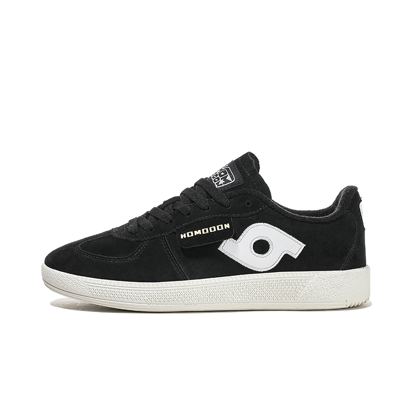 HOMDOON Slip Resistant Abrasion Resistant Low top Training Shoes Unisex Black