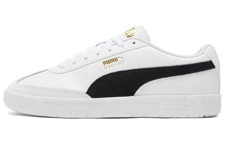 PUMA Oslo City White Black Gold