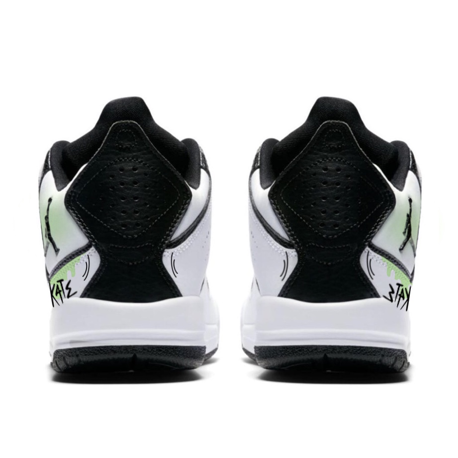 Jordan Courtside 23 Vintage Basketball Shoes Unisex Mid Top Green
