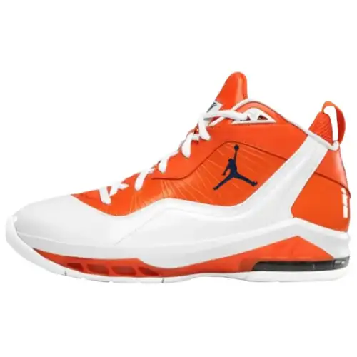 Jordan Melo M8 Vintage Basketball Shoes Men's Orange White Black