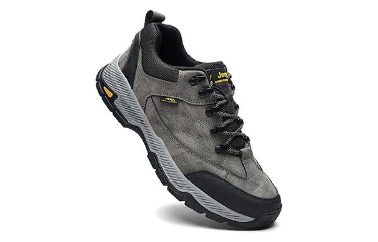 Jeep Abrasion Resistant Breathable Low top Outdoor Shoes Men’s Gray