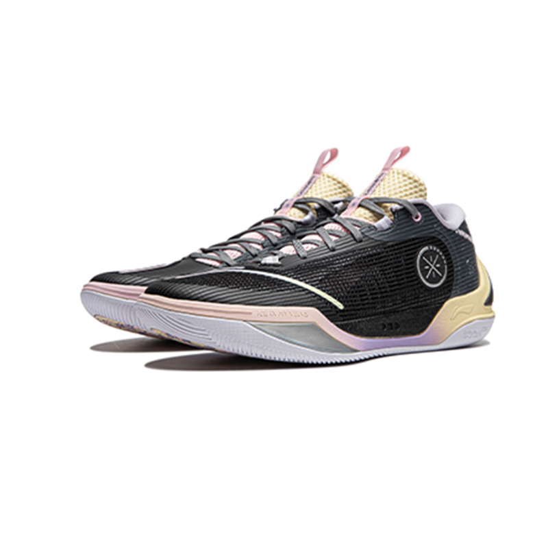 Li Ning Wade Ice Blood 2 Cushioning Slip Resistant Abrasion Resistant Breathable Rebound Anti Twist Grip Low top