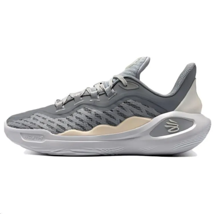 Under Armour Curry 11 Low top Basketball Shoes Unisex Gray White