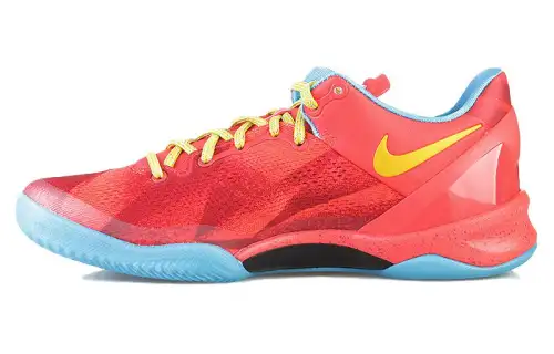 Nike Kobe 8 Year of the Horse OG model Year of the Horse New Year round toe lace-up low-top basketball shoes men's light red