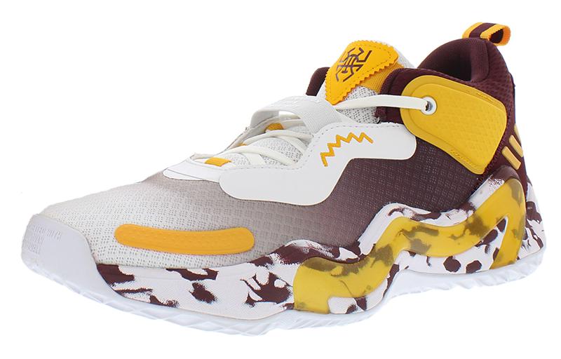 Adidas Don Issue 3 'White Maroon Gold'