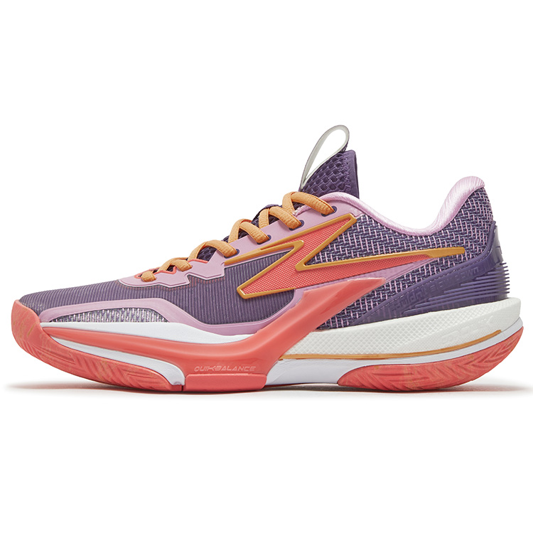 361° BIG3 6.0 Cushioning Slip Resistant Coverage Low top Basketball Shoes Men’s Dream Purple