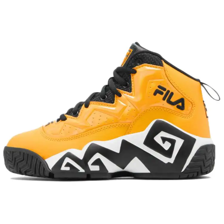 FILA Mashburn Mid top Basketball Shoes Men's Black