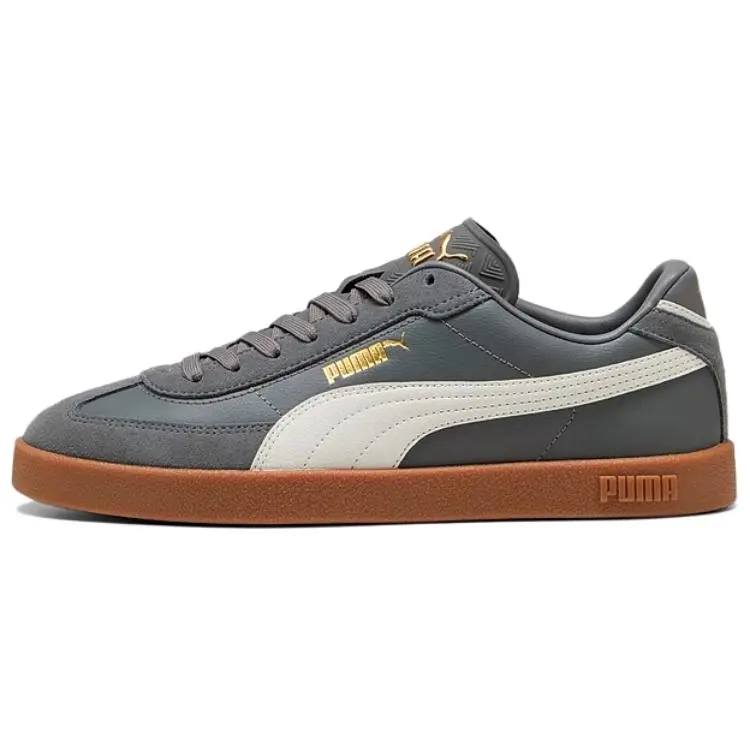 PUMA Club II Era Abrasion Resistant Low top German Army Trainers Unisex Gray
