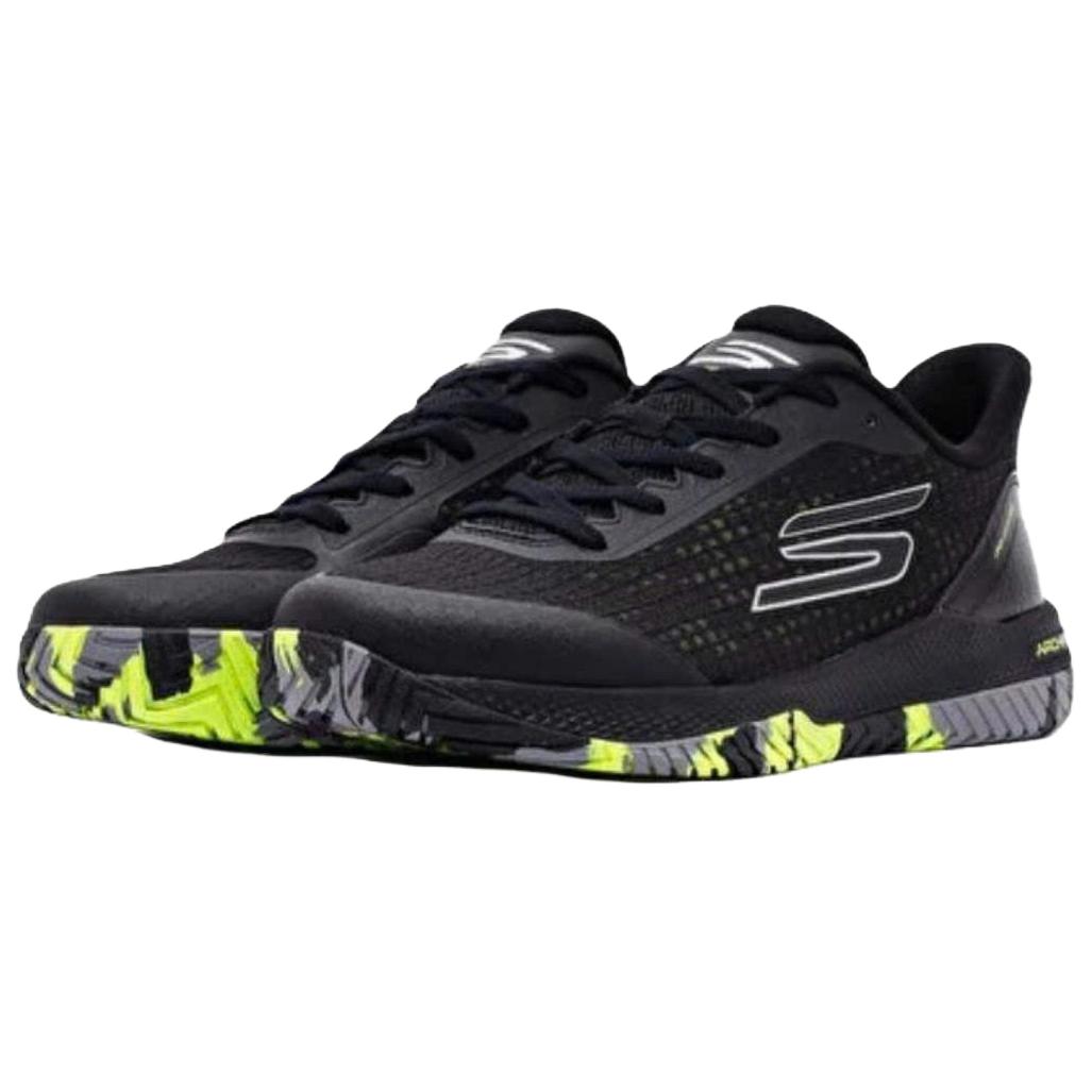 Skechers GO PICKLEBALL MENS Cushioning, Wear Resistant Low top Training Shoes Men’s Black