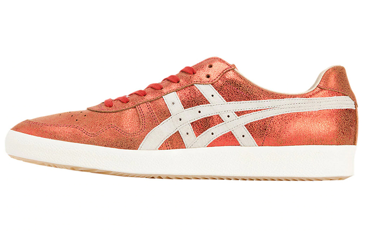 Onitsuka Tiger Fabre Comfortable Coverage Slip Resistant Low top Skateboard Shoes Unisex Bronze Gold