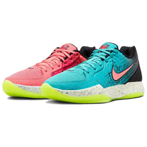 Kool-Aid x Nike Ja 2 Morant II EP Comfortable and Versatile Fashionable Low-top Basketball Shoes Men's Red and Blue Domestic Version