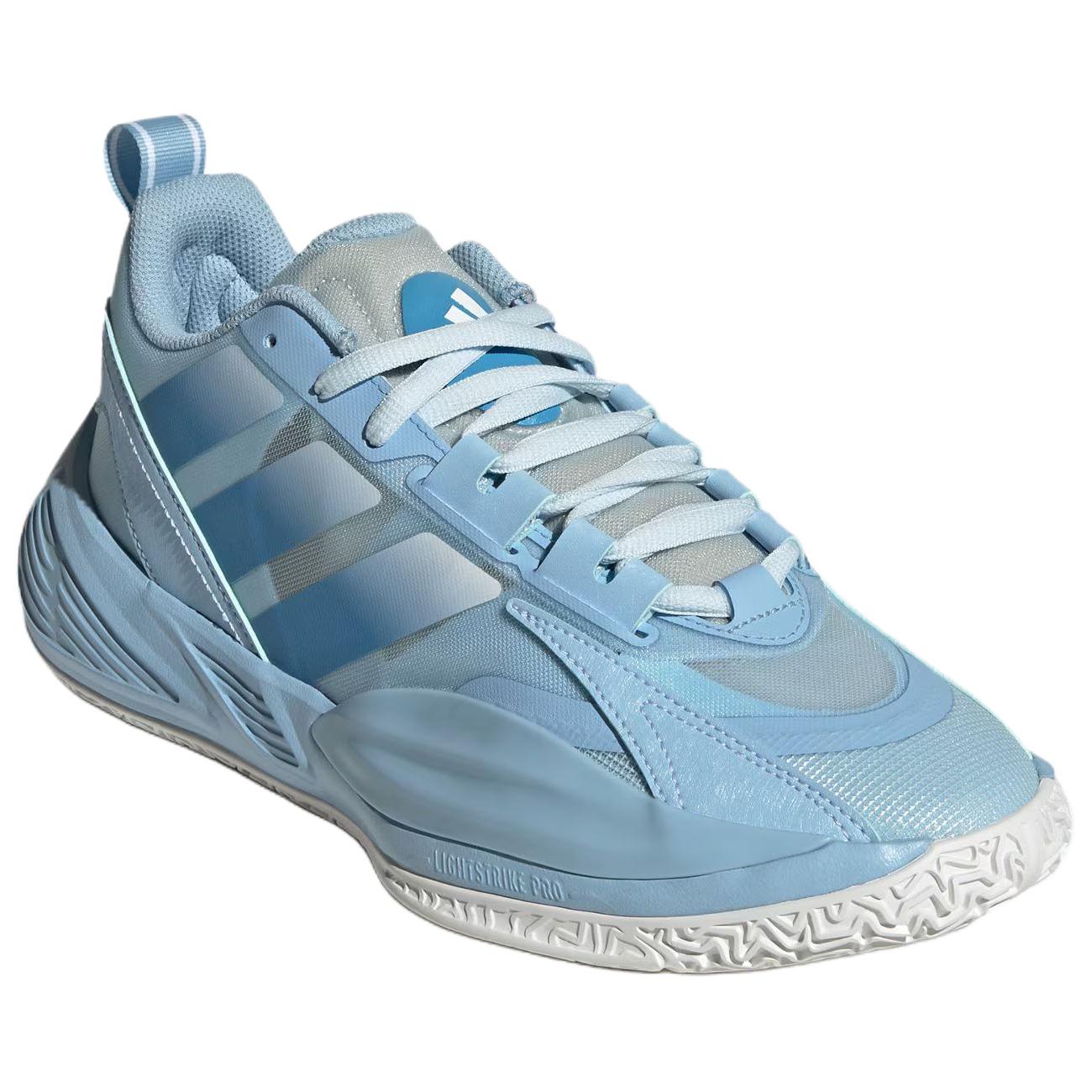Adidas XENOBURST Fabric Cushioning Breathable Cushioning Breathable Low top Basketball Shoes Unisex Light Sky Blue