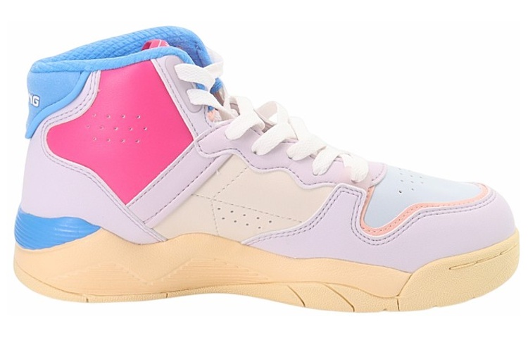 Li Ning High top Vintage Basketball Shoes Women’s Fuchsia
