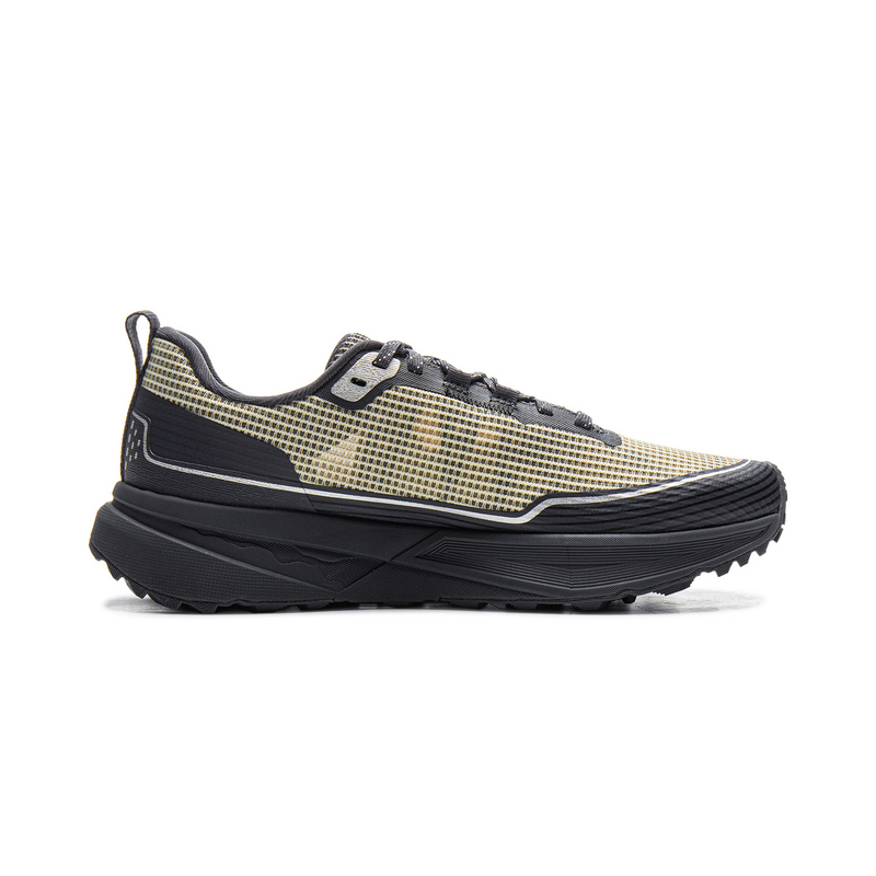 Li Ning Outdoor CF Tracing, Inter Industry Puncture resistant Low top Hiking Shoes Unisex Black/Khaki