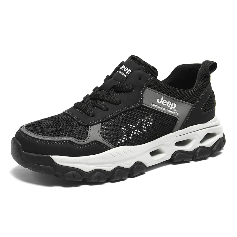 Jeep Comfortable Low top Hiking Shoes Men’s Black