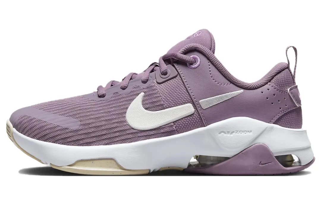 Nike Zoom Bella 6 Comfortable Slip Resistant Abrasion Resistant Low top Training Shoes Women's Purple