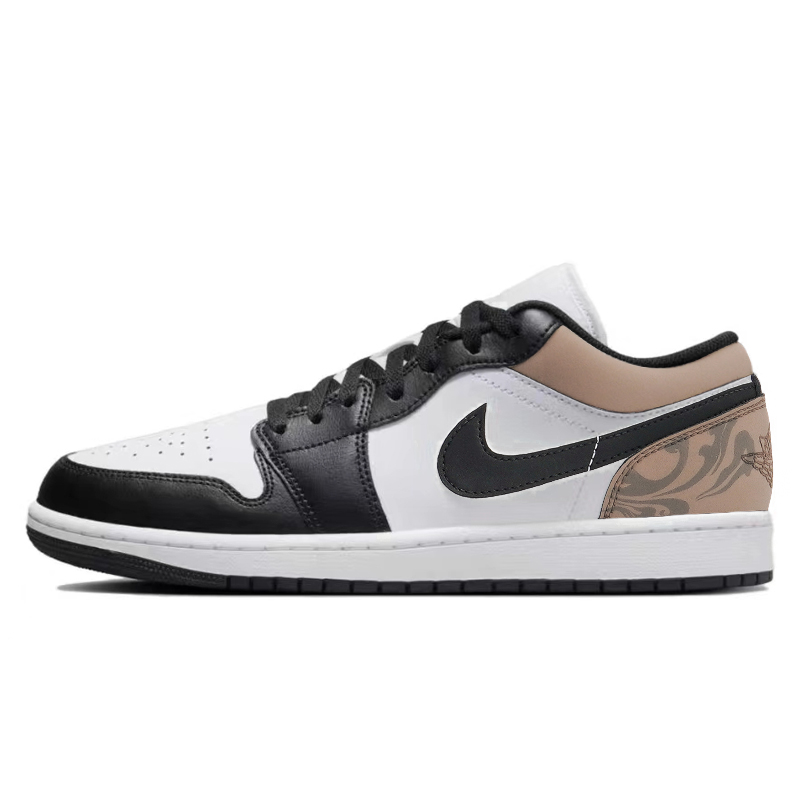 Jordan Air Jordan 1 Third Lab, Xingji Exploration Low top Vintage Basketball Shoes Men’s Beige