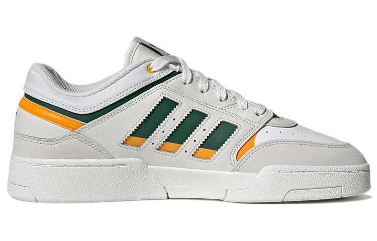 Кроссовки adidas originals Drop Step Low (серый / белый / зеленый) — Серый / белый / зелёный — фото 2