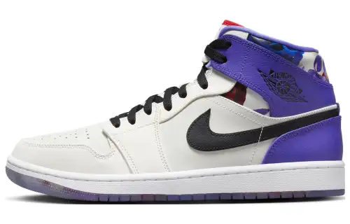 Jordan 1 Mid Se Valentine's Day Flowers