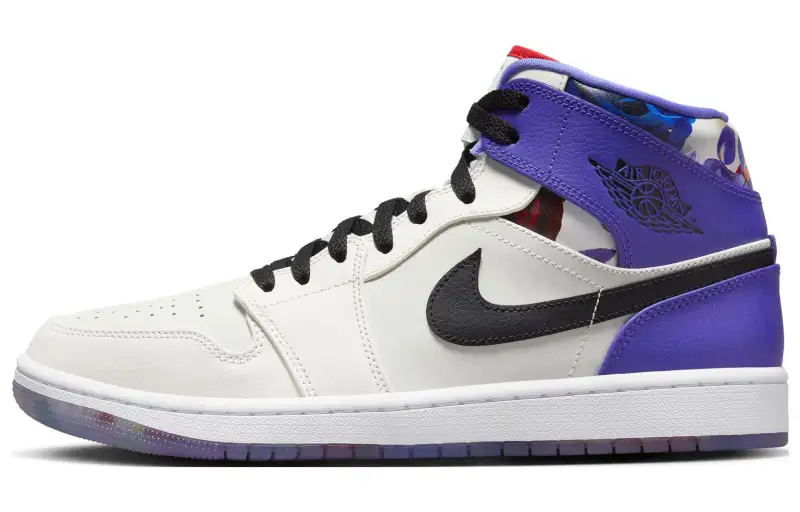 Jordan 1 Mid Se Valentine's Day Flowers