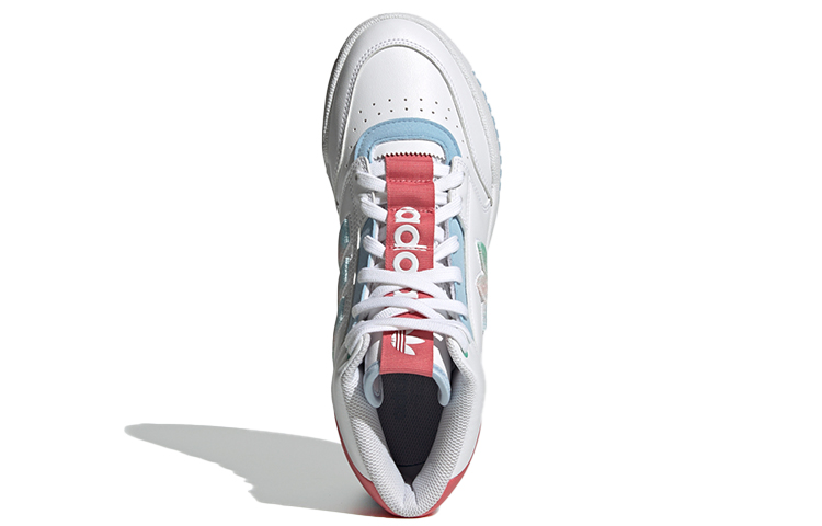Женские кеды adidas originals Drop Step XL XLT (бело-сине-розовые) — фото 5