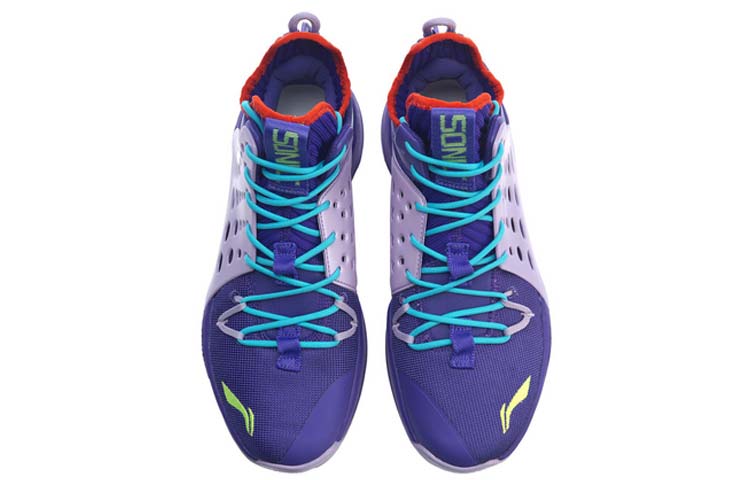 C.J. McCollum Sonic 7- Purple| LINING Mid Professional Basketball Sneakers