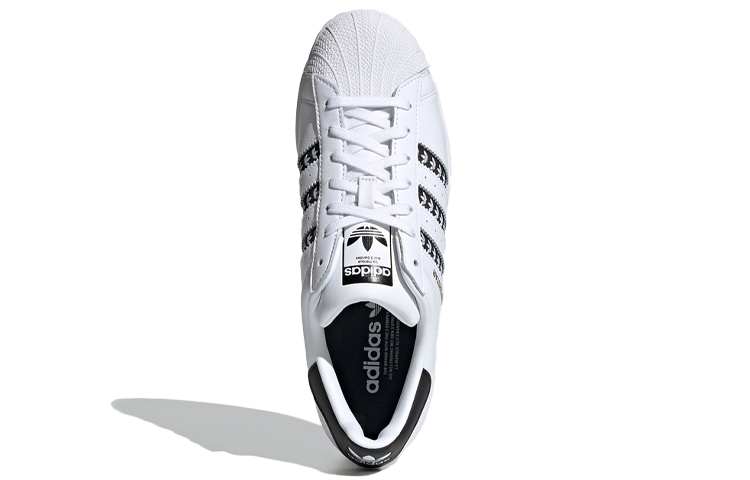 Кеды adidas SUPERSTAR (бело-черные) — Белый / чёрный — фото 5