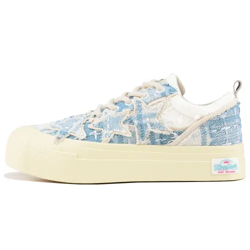 KAALIXTO Skateboard Shoes Unisex Low Top Blue