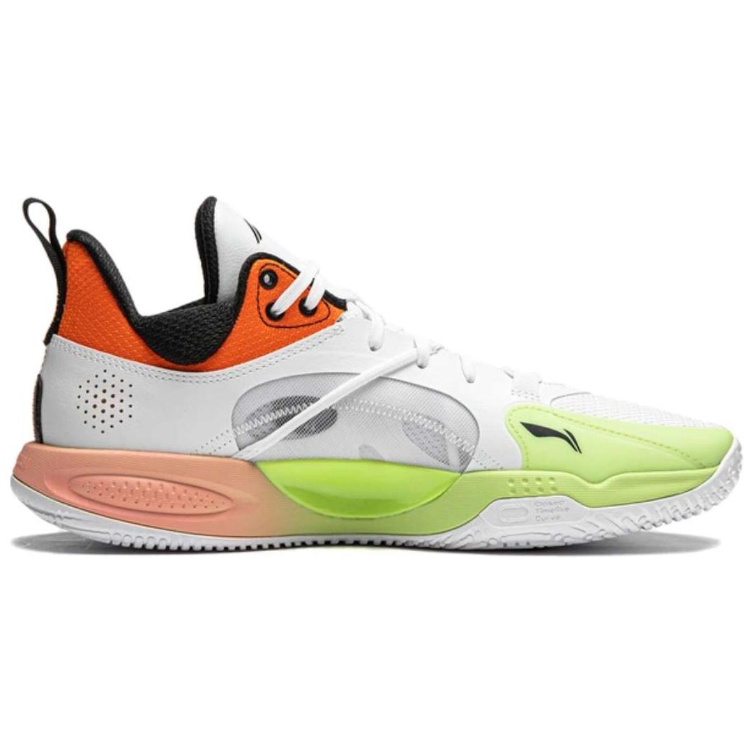 Li Ning Comfortable And Trendy Cushioning Slip Resistant Abrasion Resistant Low top Basketball Shoes Men’s