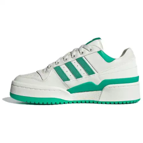 Adidas Originals FORUM Low top Skateboard Shoes Women's White Green