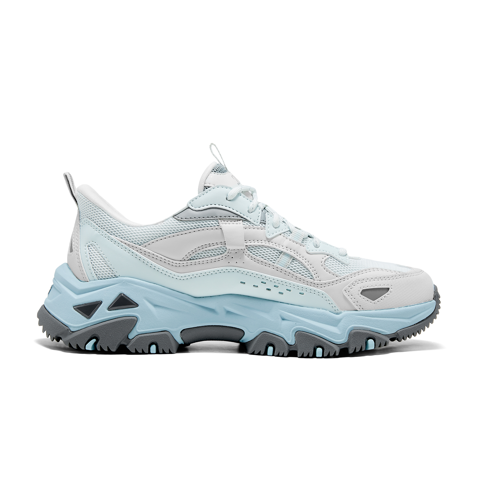 Skechers Abrasion Resistant Low top Casual Shoes Women’s Gray Blue