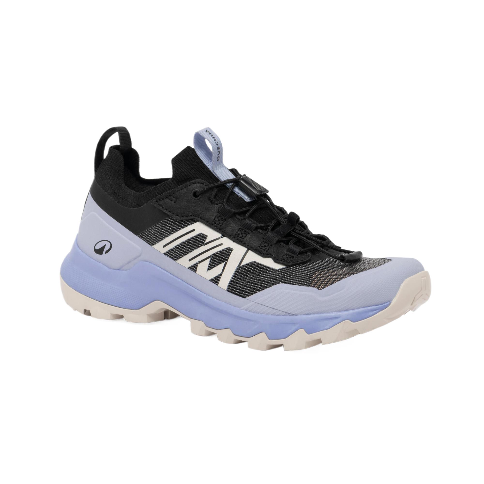 DECATHLON MH500 Slip Resistant Abrasion Resistant Low top Mountaineering Shoes Women’s Black Purple