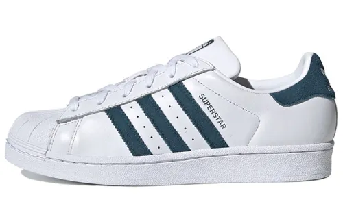 Adidas originals SUPERSTAR classic shell toe casual low-top sneakers women's white black