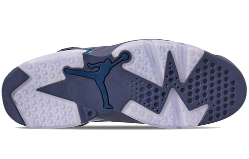 Мужские кроссовки Jordan Air Jordan 6 Retro (синий) — фото 6